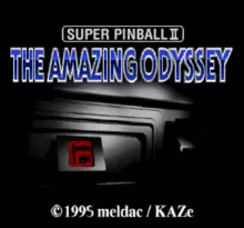 Image n° 1 - screenshots  : Super Pinball II - Amazing Odyssey